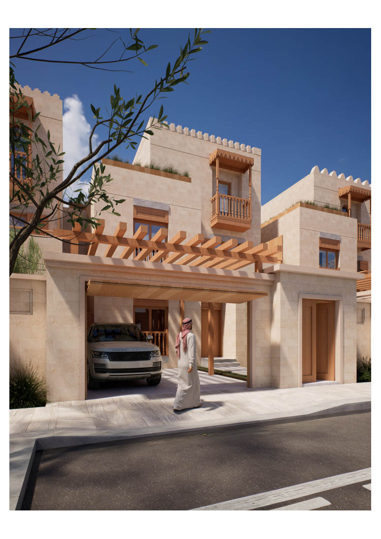 مدخل الفيلا