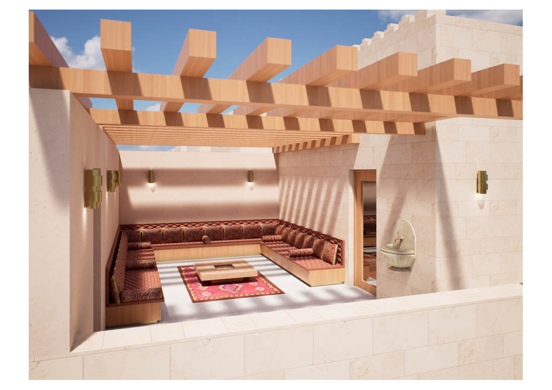 مجلس السطح التراثي